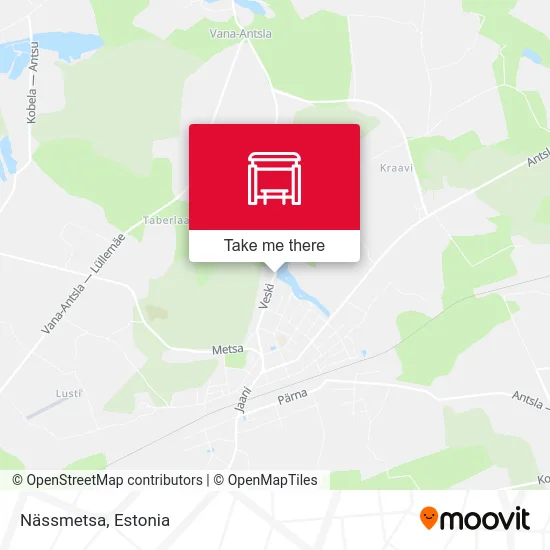 Карта Nässmetsa