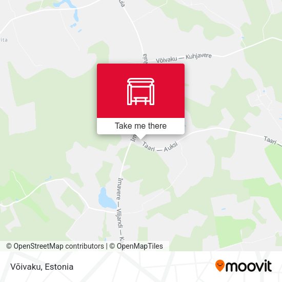 Карта Võivaku