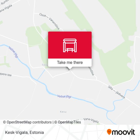 Карта Kesk-Vigala
