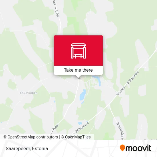 Карта Saarepeedi