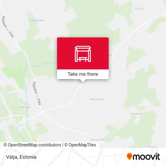 Карта Välja