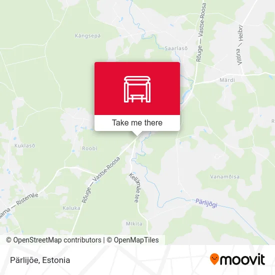 Карта Pärlijõe