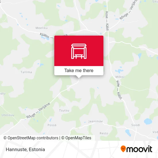 Карта Hannuste