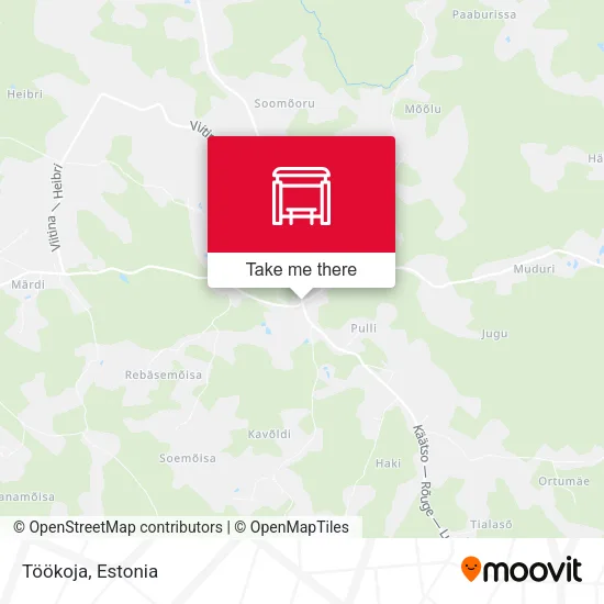 Карта Töökoja