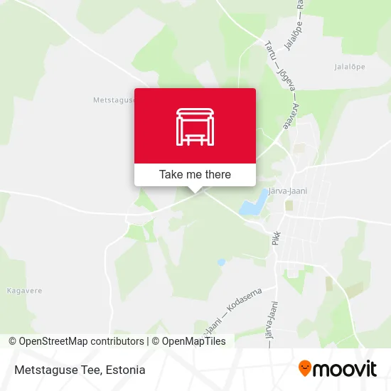 Карта Metstaguse Tee