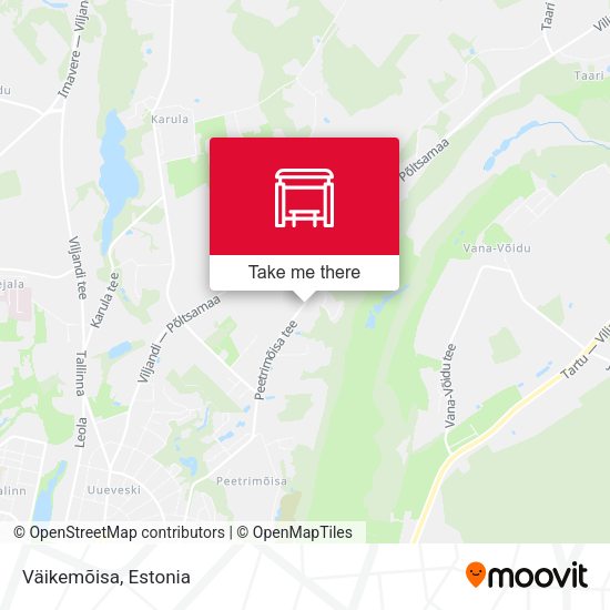 Карта Väikemõisa