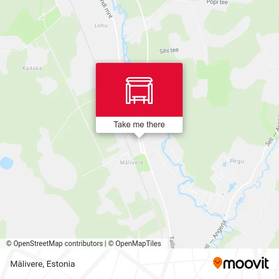 Карта Mälivere