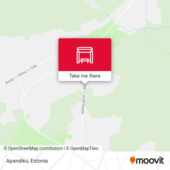 Карта Apandiku