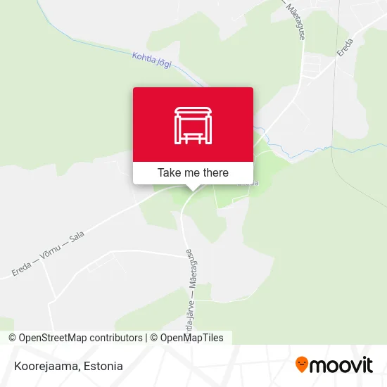 Карта Koorejaama