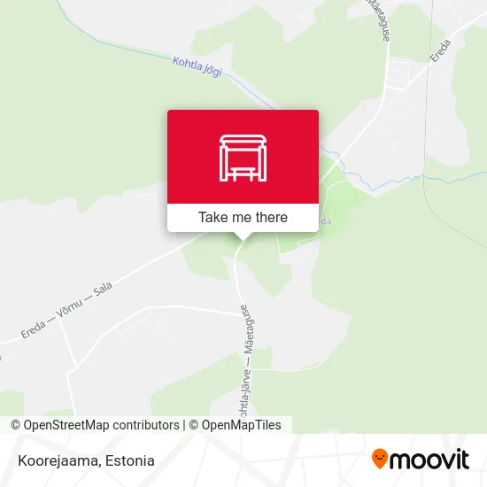 Карта Koorejaama