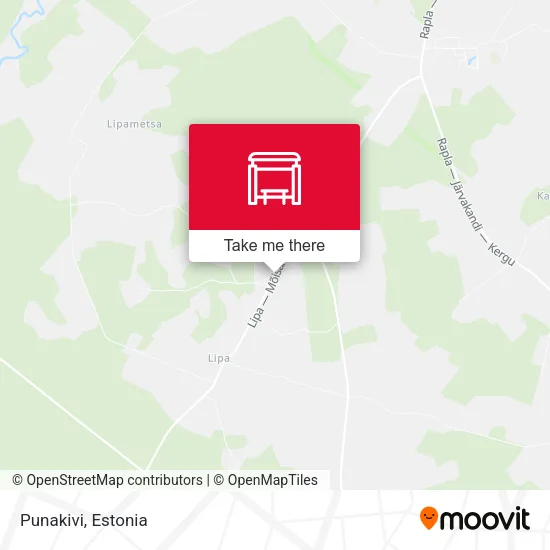 Карта Punakivi