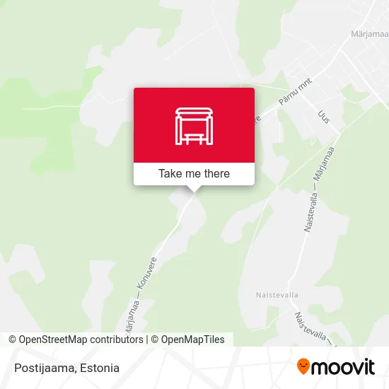 Карта Postijaama
