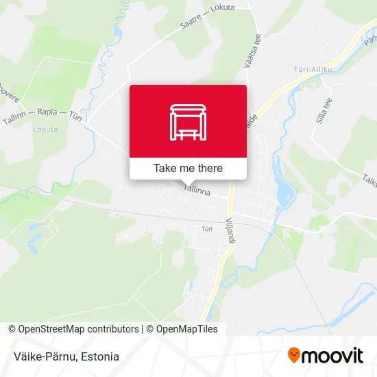 Карта Väike-Pärnu