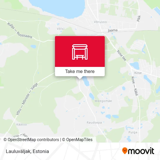Карта Lauluväljak