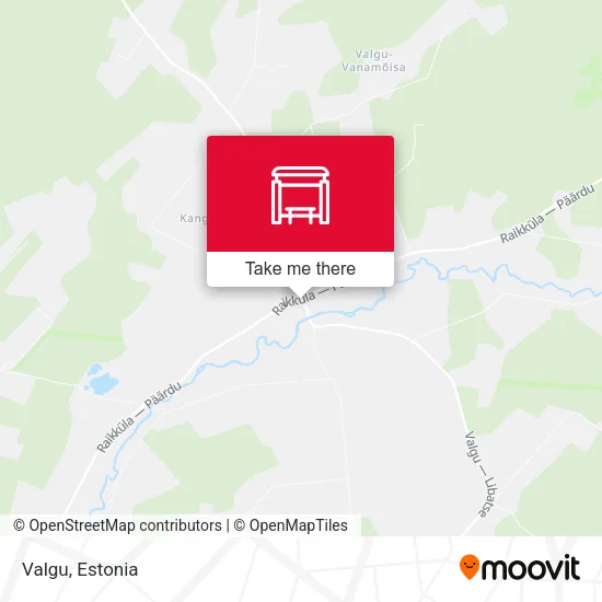 Карта Valgu