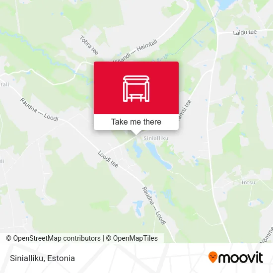 Карта Sinialliku