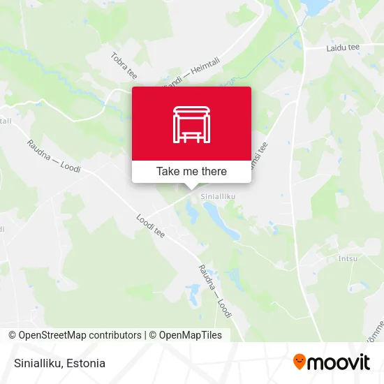 Карта Sinialliku