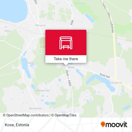 Карта Kose