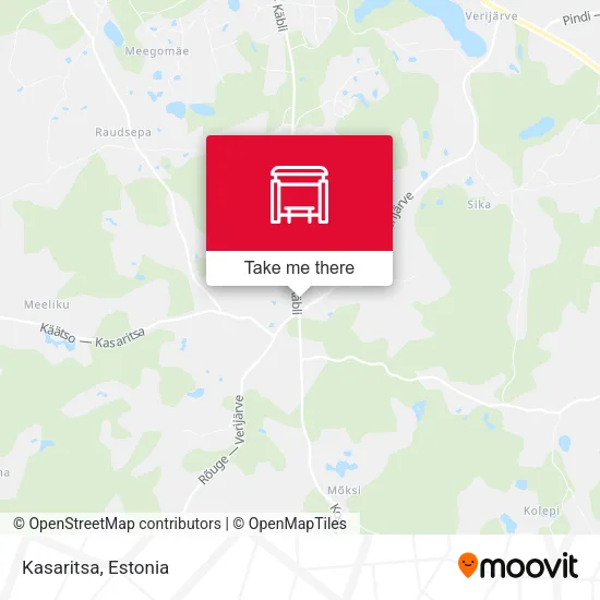 Карта Kasaritsa