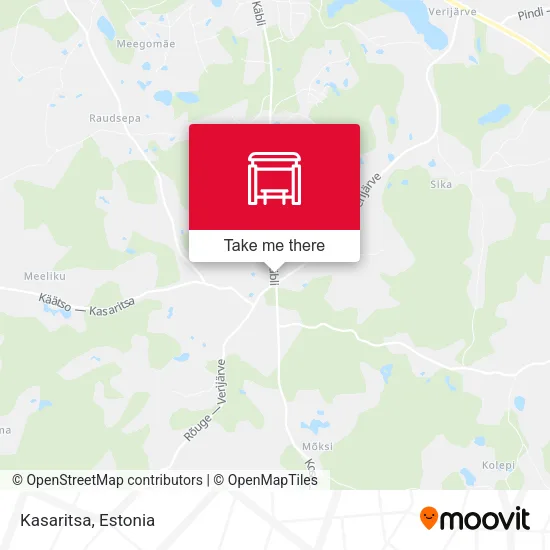 Карта Kasaritsa