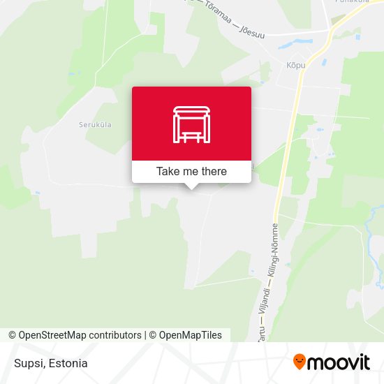 Карта Supsi