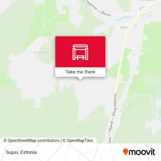 Карта Supsi