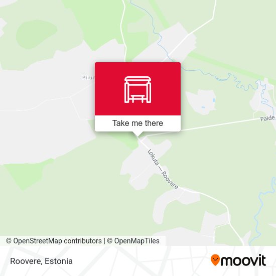 Карта Roovere