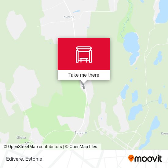 Карта Edivere