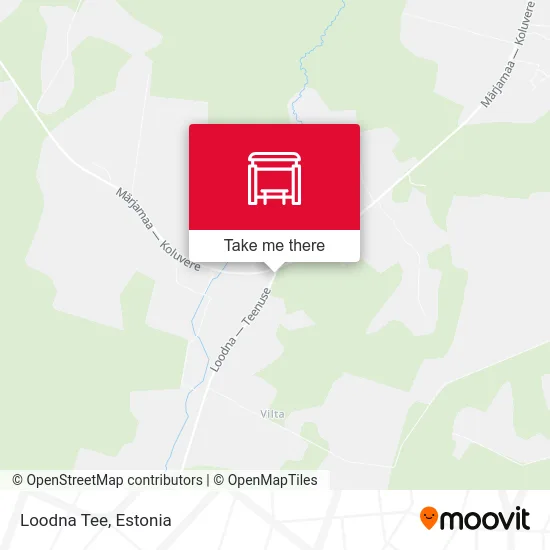 Карта Loodna Tee