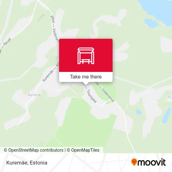 Карта Kuremäe