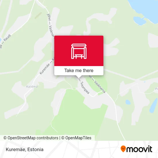 Карта Kuremäe