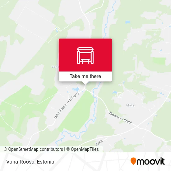 Карта Vana-Roosa