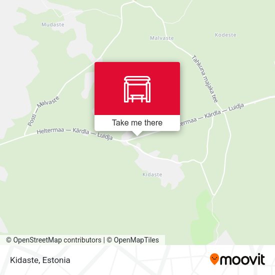 Карта Kidaste