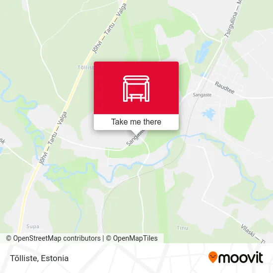 Карта Tõlliste