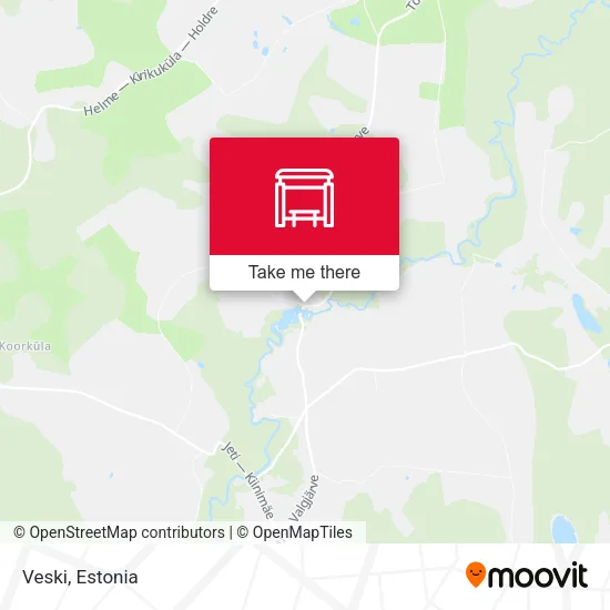 Карта Veski