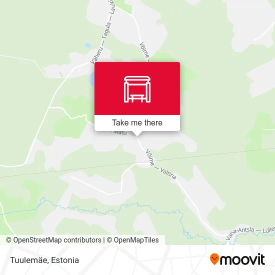 Карта Tuulemäe