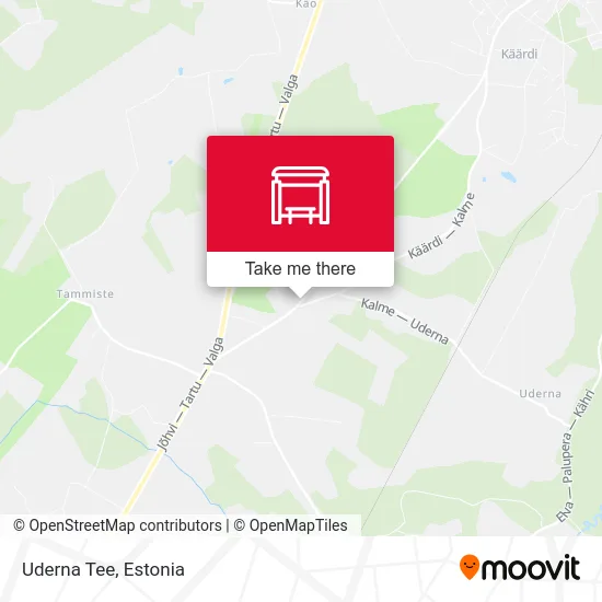 Карта Uderna Tee