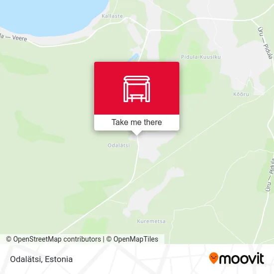 Карта Odalätsi