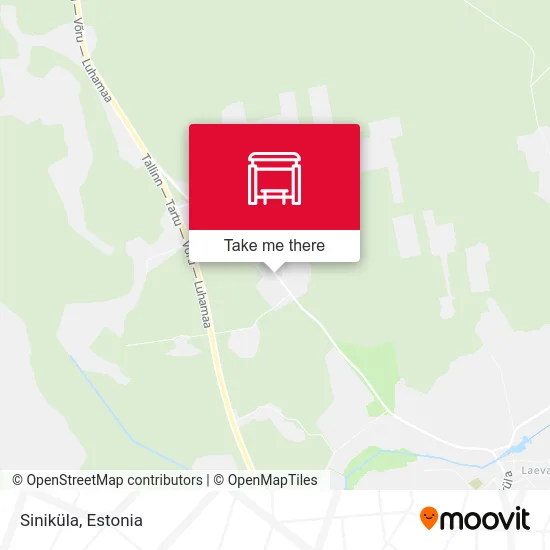 Карта Siniküla