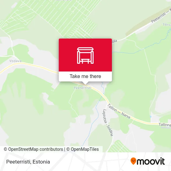 Карта Peeterristi