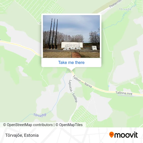 Карта Tõrvajõe