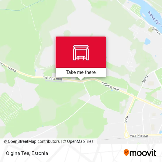 Карта Olgina Tee