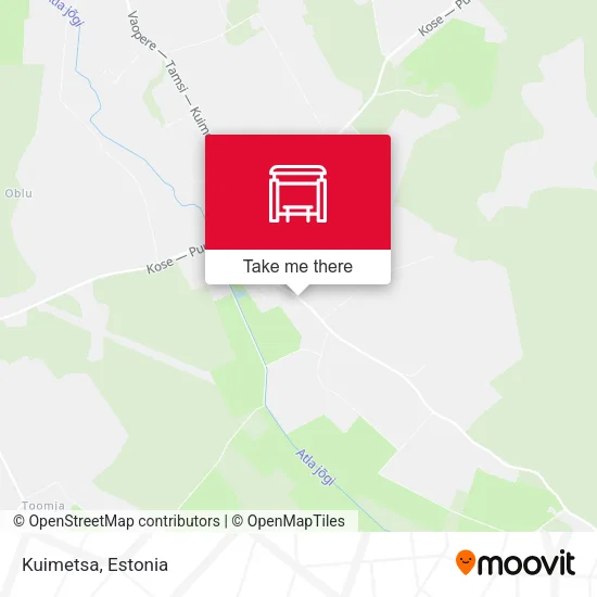 Карта Kuimetsa