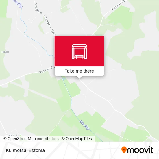 Карта Kuimetsa