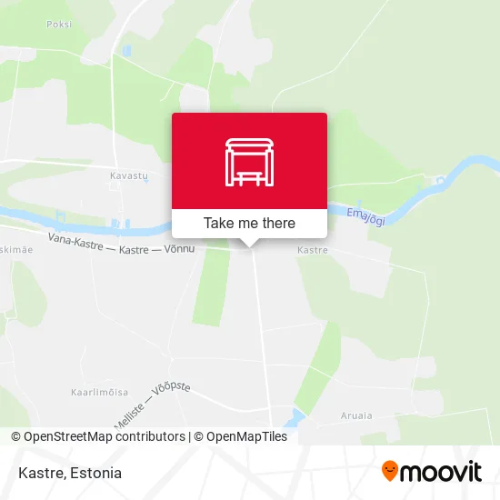 Карта Kastre