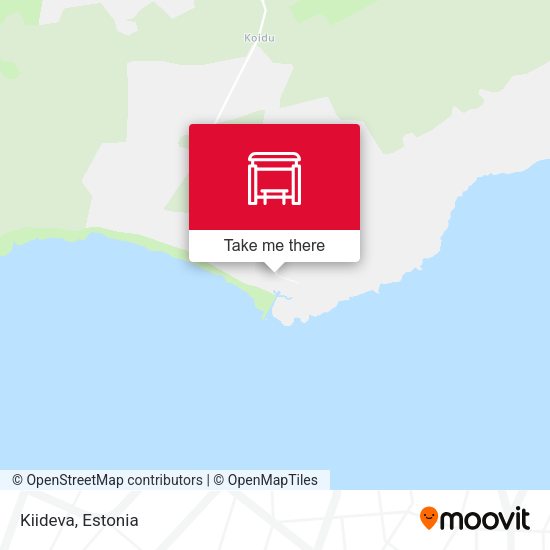 Карта Kiideva