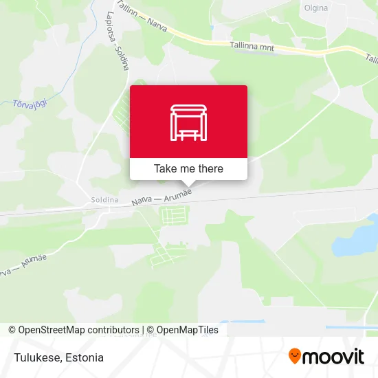Карта Tulukese