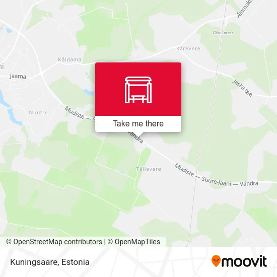 Карта Kuningsaare