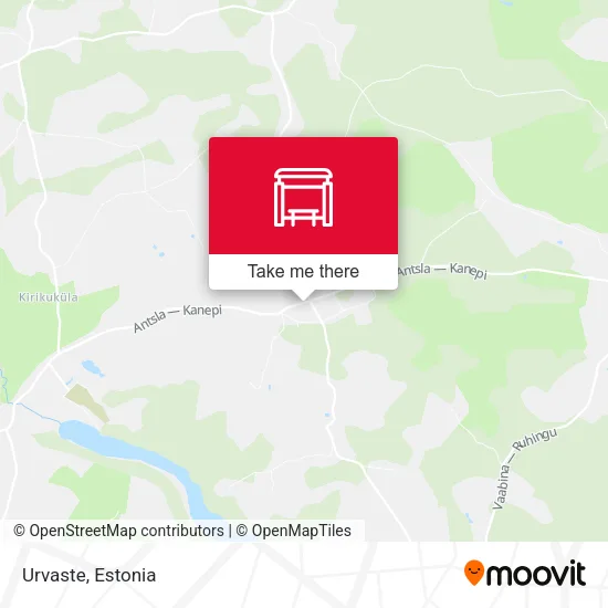 Карта Urvaste