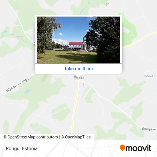 Карта Rõngu